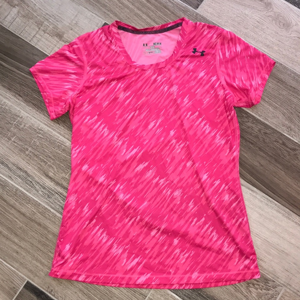 UA Ladies’ Heat Gear Fitted Tee sz M